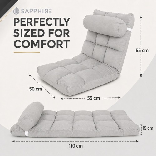 Floor chair with back - chair,