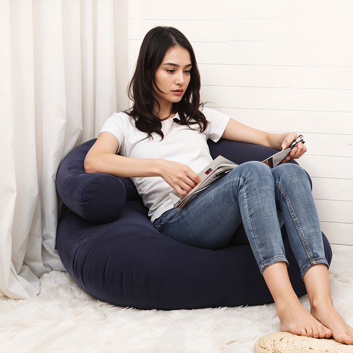 Single bean bag chair - single,
