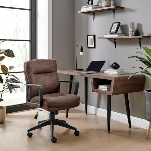 Rosco faux leather - faux, swivel
