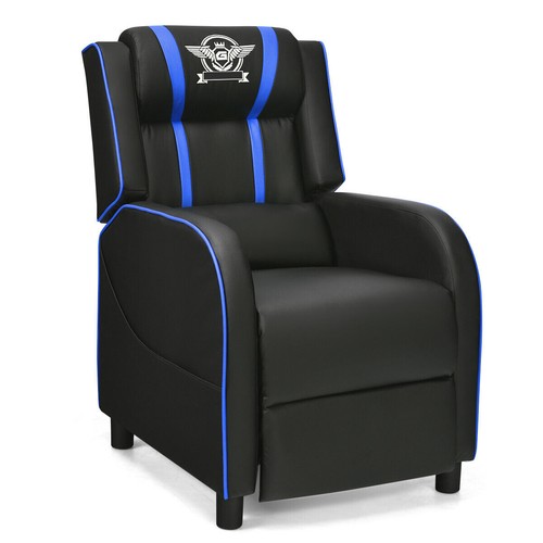 Leather single recliner - pu,